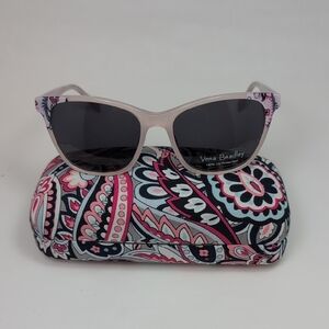 Vera Bradley Floral Pink and Black Sunglasses